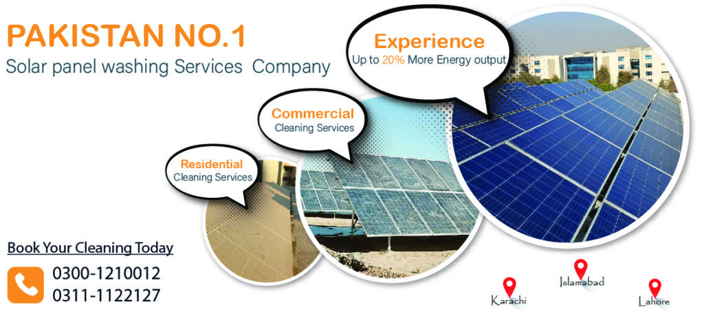 solar panel washing service